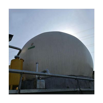 کیفیت  Round Double Membrane Biogas Holder With Recycling Advantage کارخانه