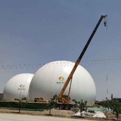 مواد PES PVC PDFE نگهدارنده گاز بیوگاز ضد زنگ برای ذخیره گاز