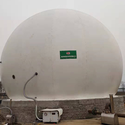 نگهدارنده گاز کارخانه بیوگاز مقاوم در برابر خوردگی 0.7mm-1.5mm ضخامت برای گاز ذخیره سازی