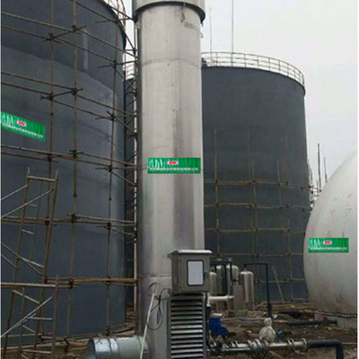 اسکرابر بیولوژیکی H2S 10000Nm3/H برای تجهیزات تصفیه بیوگاز