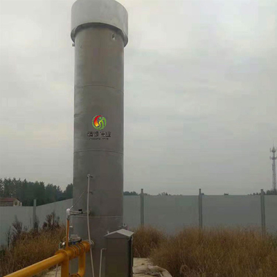 اسکرابر Fe2O3 H2S CO2 برای سیستم شستشوی بیوگاز 10PPM