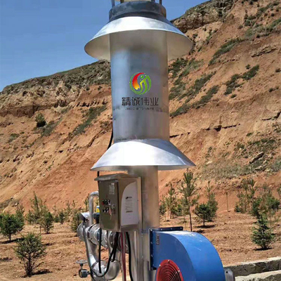 اسکرابر Fe2O3 H2S CO2 برای سیستم شستشوی بیوگاز 10PPM