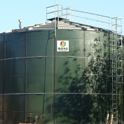 WWTP 800m3 مخزن هاضم بیوگاز RNG سپتیک تانک بی هوازی