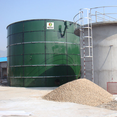 WWTP 800m3 مخزن هاضم بیوگاز RNG سپتیک تانک بی هوازی